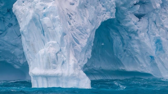 Ice shelf in Antarctica. Picture: Pete Harmsen/AAD