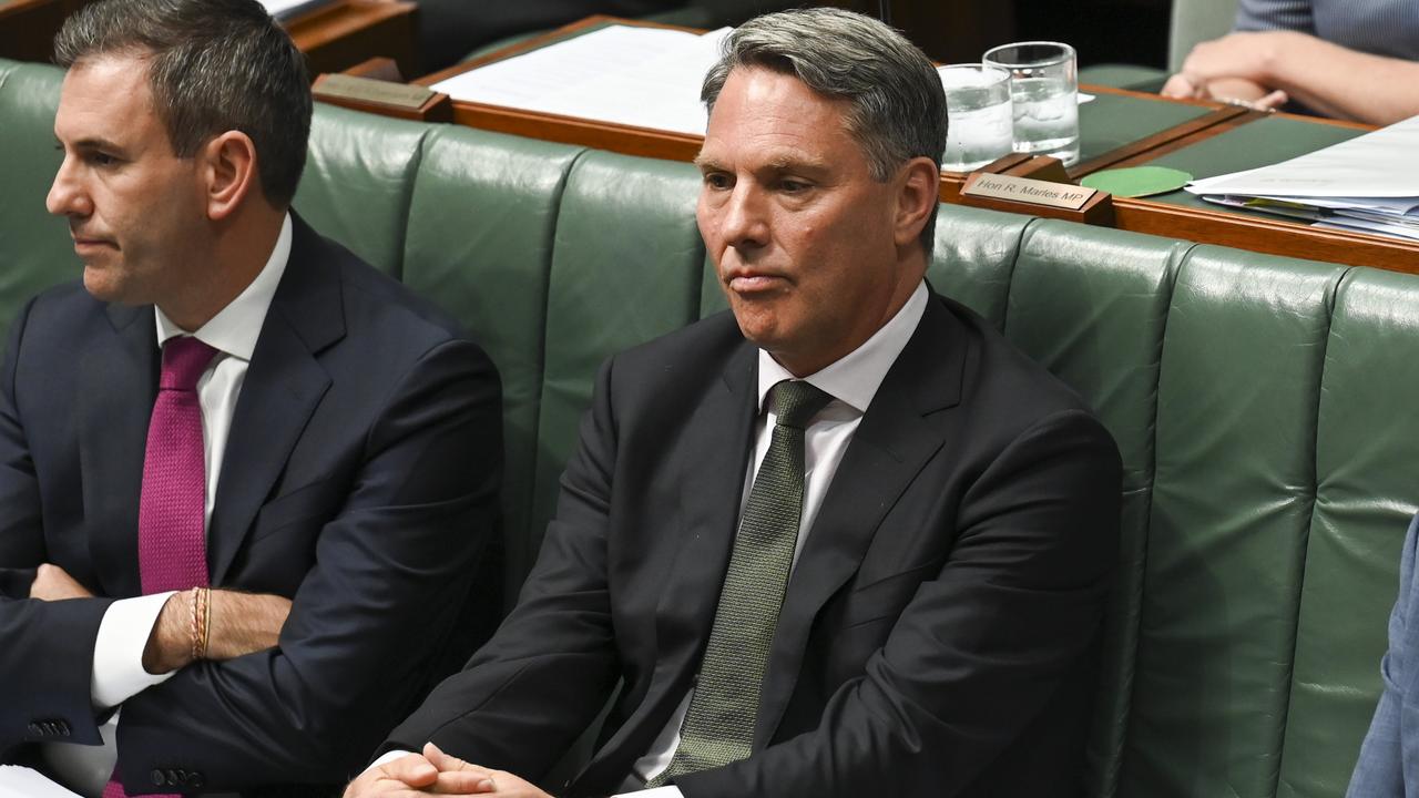 Deputy Prime Minister and Defence Minister Richard Marles has flown more than 700 hours on RAAF flights in the past year. Picture: NCA NewsWire / Martin Ollman