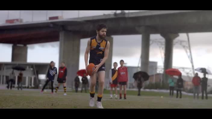 New Auskick footy ad