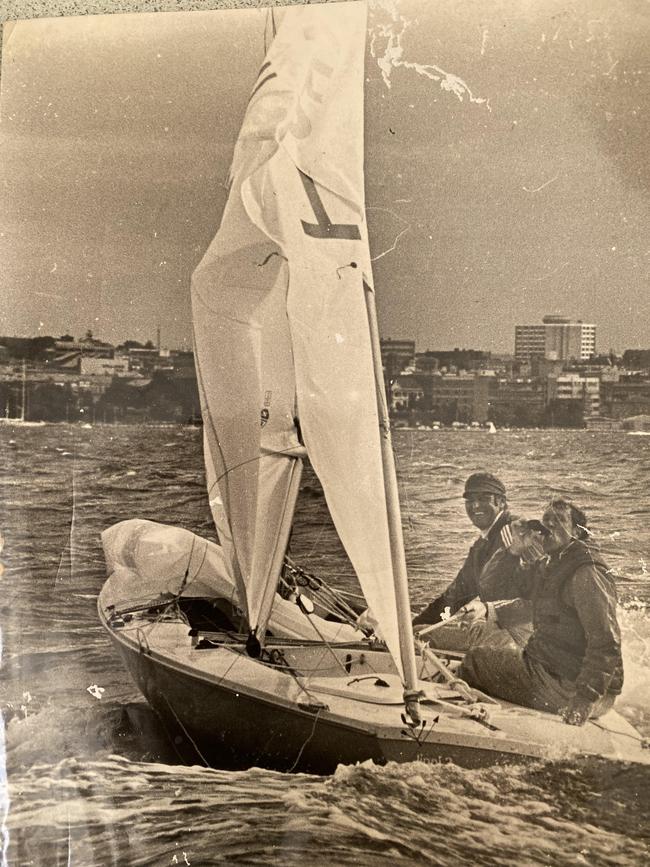 Ingate celebrating after the trials for the 1972 Munich Olympic Games, for which he earned a spot on the plane to Germany.