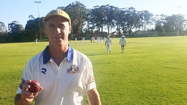 Northern Brothers Diggers president Peter Klein picked up his 700th wicket at Middle Ridge Park.