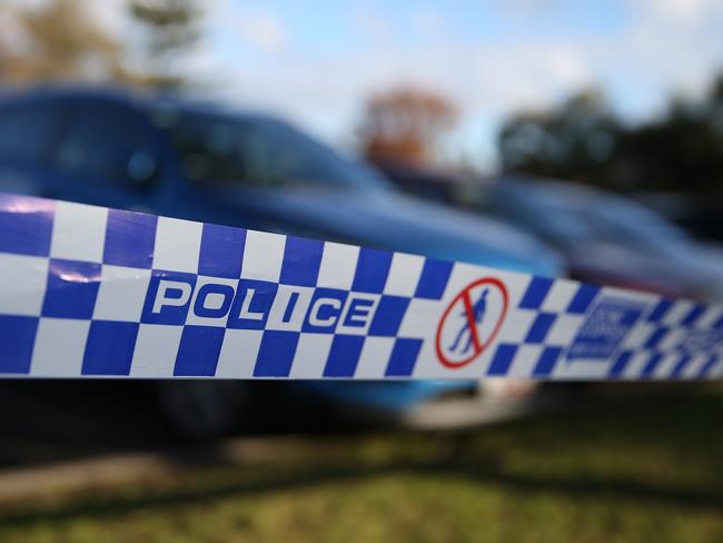 MELBOURNE, AUSTRALIA- NewsWire Photos June 25 2022,  Generic View of Police line tape at a crime scene.Picture: NCA NewsWire /Brendan Beckett