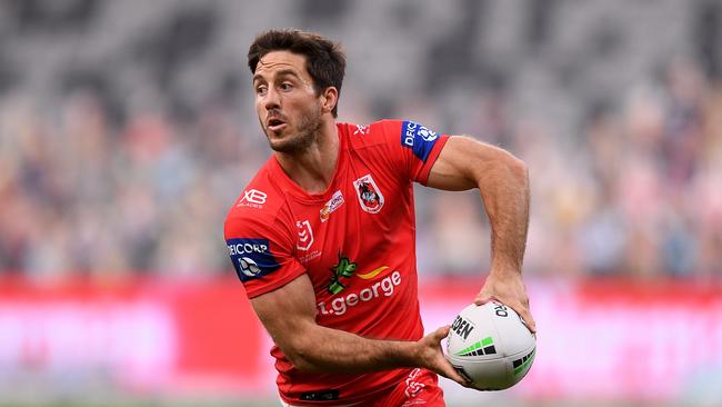 With Ben Hunt at hooker it’s unclear how McInnes fits into the side if Jack de Belin is allowed to play. Picture: AAP.