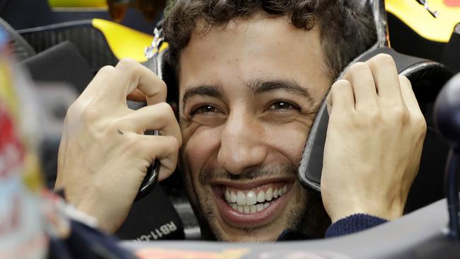 Daniel Ricciardo is fresh off a second in the Singapore GP. Picture: AP