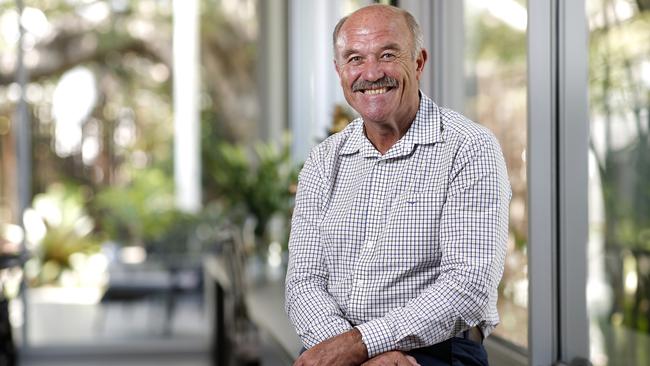 Wally Lewis has been healthy since having brain surgery after suffering a seizure while reading the news. Picture: Image/Josh Woning