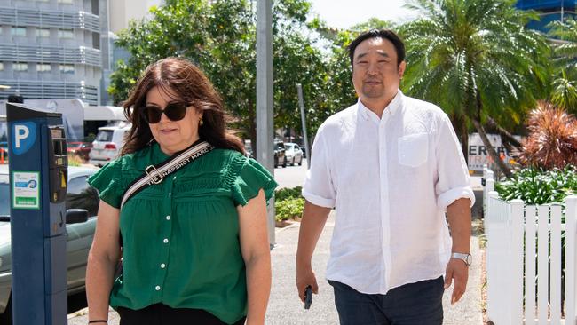 The owners of Little Miss Korea, Dianne Jayne Lee and Chung Jae Lee appeared in Darwin Local Court on Tuesday April 2. Picture: Pema Tamang Pakhrin