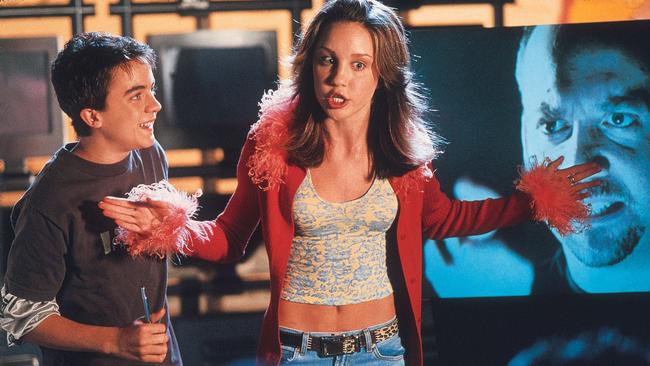 And a year earlier in Big Fat Liar, alongside Frankie Muntz.