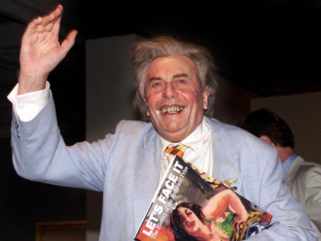 Sir Les Patterson. Picture: AFP