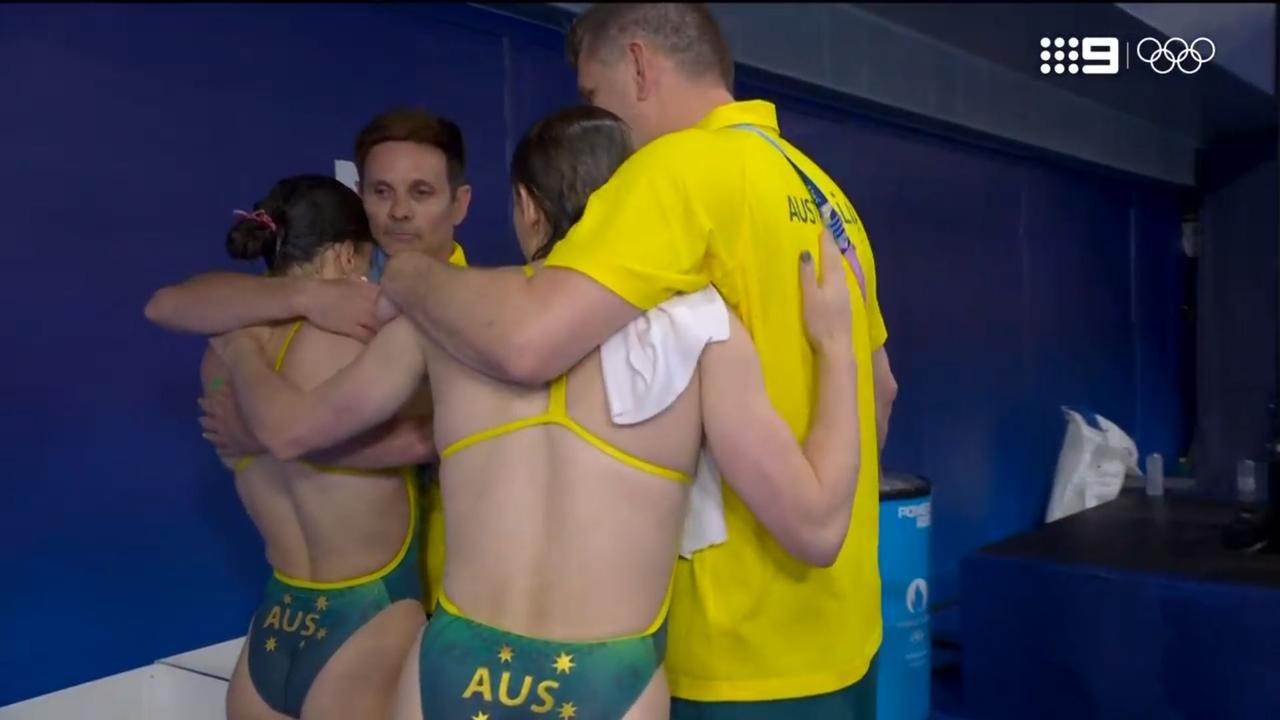 Heartbreak for the Aussies in the diving.