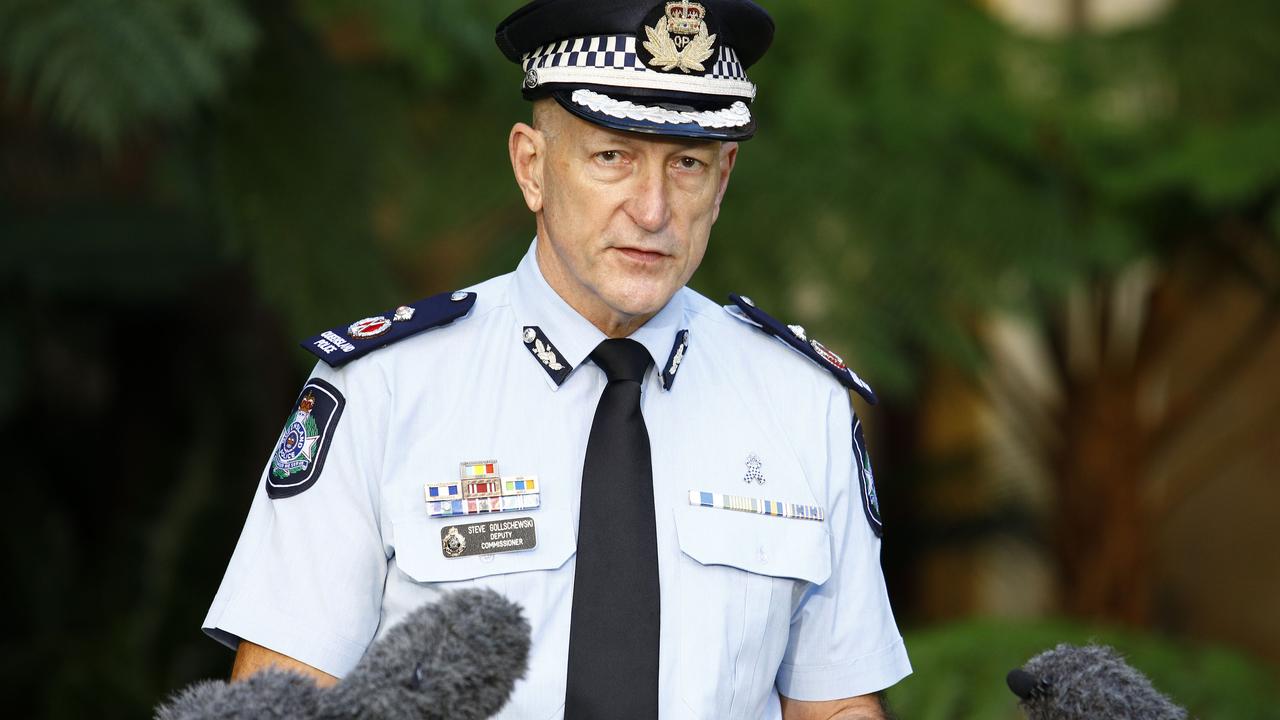 Queensland Police Deputy Commissioner Steve Gollschewski has warned residents there will be a heightened police presence on the roads. Picture: NCA NewsWire/Tertius Pickard