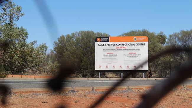 Alice Springs Correctional Centre. Picture: Jason Walls