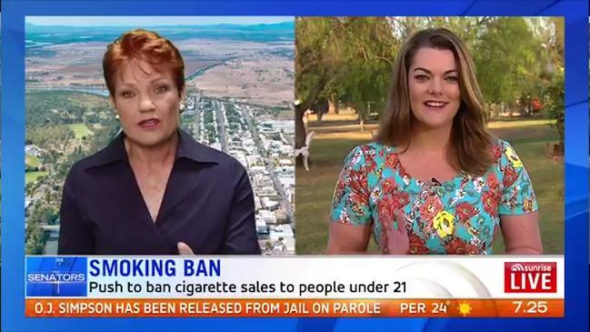 Pauline Hanson wants to raise the voting age to 21