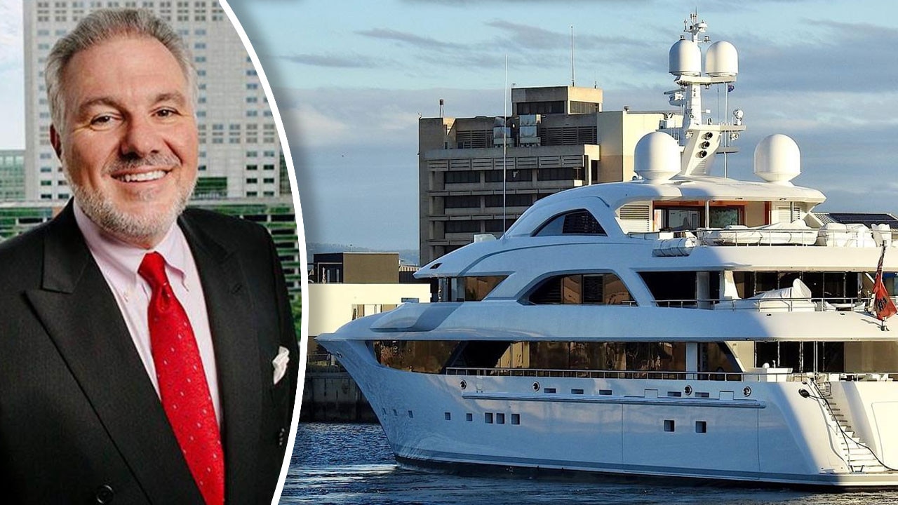 Mystery superyacht The Felix is docked in the Port River, but who owns it?