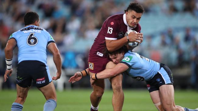 Tino Faasuamaleaui sets high standards. Picture: Mark Kolbe/Getty Images