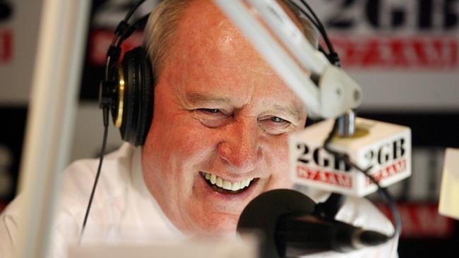 Radio announcer Alan Jones back on air after recovering from prostate surgery.