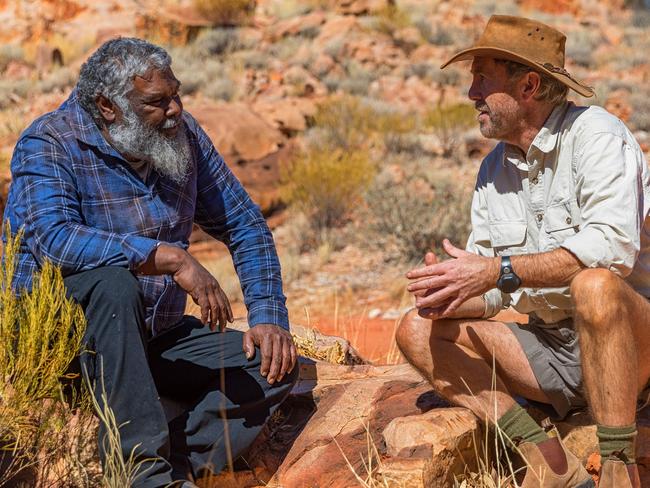 Russell Coight delves into indigenous culture in <i>All Aussie Adventures</i>.