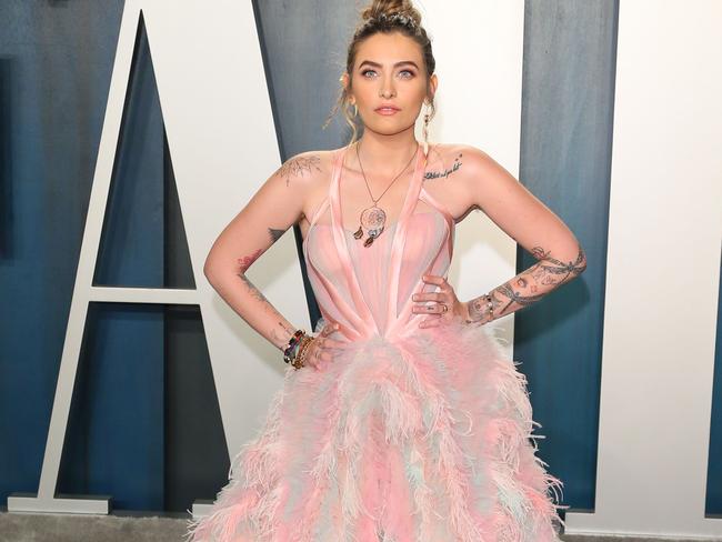 Paris Jackson attends the 2020 Vanity Fair Oscar Party. Picture: Jean-Baptiste Lacroix/AFP
