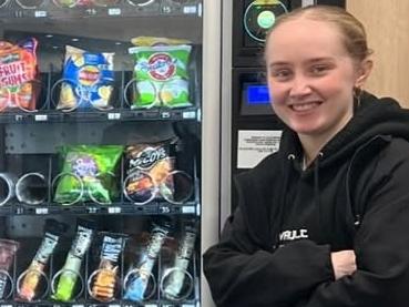 Megan Healey and her vending business. Picture: Instagram