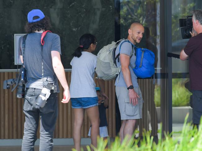 Ilya Levchenko and his wife Anastasia Chen were evacuated from the building. 