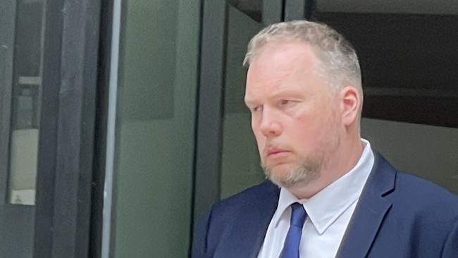 Teacher Benjamin Weldon, 35, pleaded guilty to three counts of common assault on teenage students at Caringbah North Public School. Picture: Ashleigh Tullis