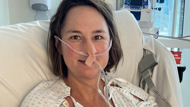 Kathryn Simile was 46 when she was diagnosed with advanced bowel cancer. Picture: Supplied