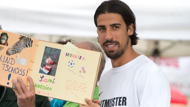 German football player Sami Khedira.