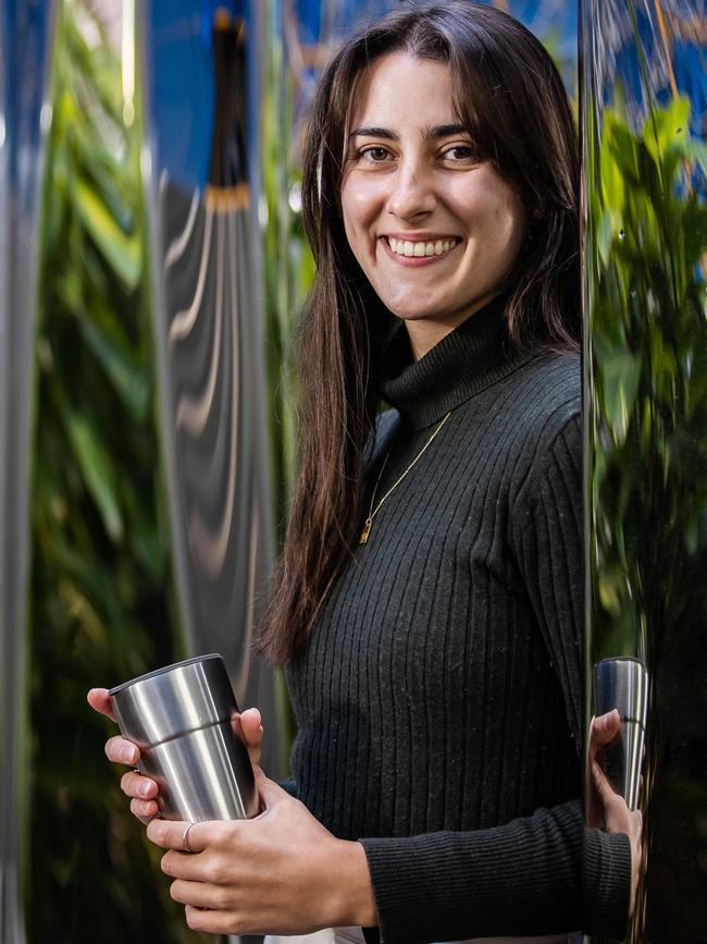 Entrepreneur Mary Kelly at Lot Fourteen. Picture: Tom Huntley