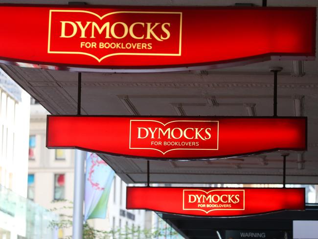 SYDNEY, AUSTRALIA -Newswire Photos JANUARY 24, 2022: A general view of Dymocks signage at their store on George Street in Sydney CBD as the cost of living continues to rise.  Picture NCA Newswire/ Gaye Gerard