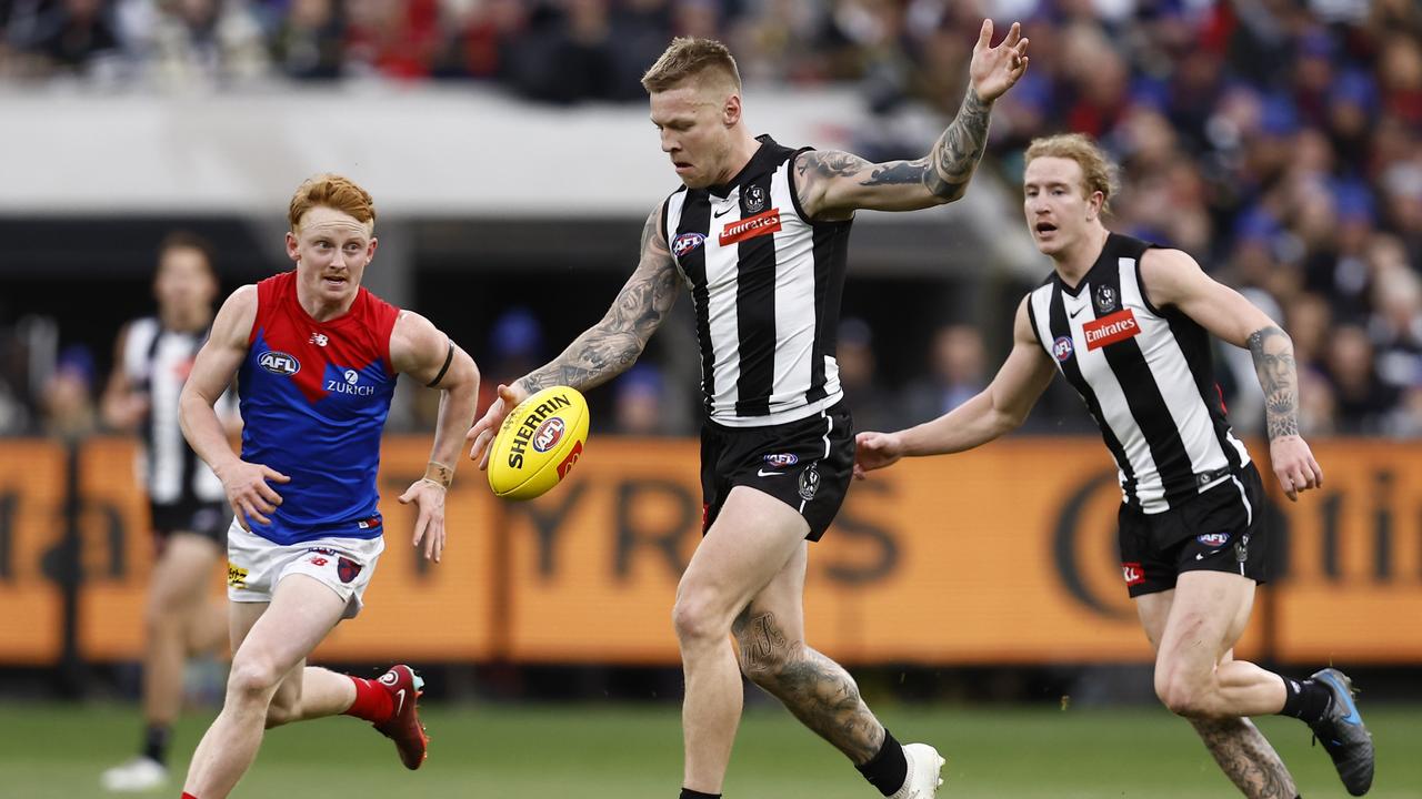 Jordan De Goey has vowed to be better. Picture: Darrian Traynor/Getty Images