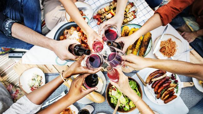 An outdoor barbecue is a good choice for hosting an Australia Day party on a hot day.