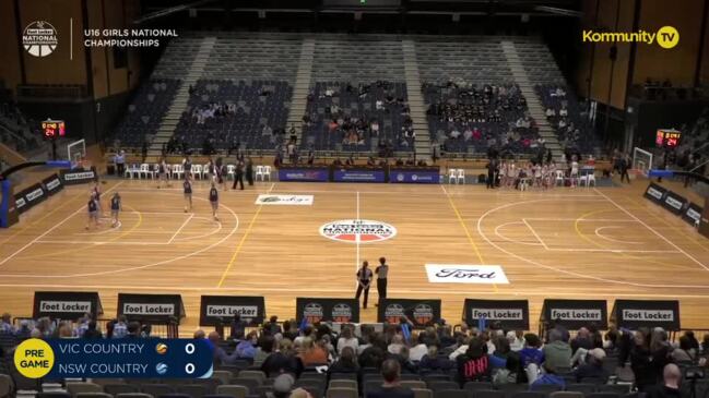 Replay: Victoria Country v NSW Country (Girls)—Basketball Australia Under-16 National Championships Day 1