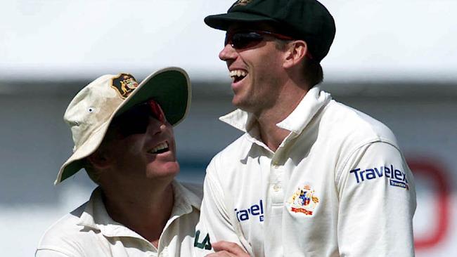 Glenn McGrath and Shane Warne dominated the home batsmen in 2001.