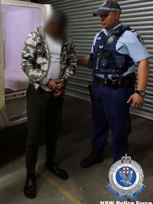 Four members of an alleged coordinated fraud syndicate have been charged as part of ongoing investigations into business email compromise scams across NSW. Picture: NSW Police.