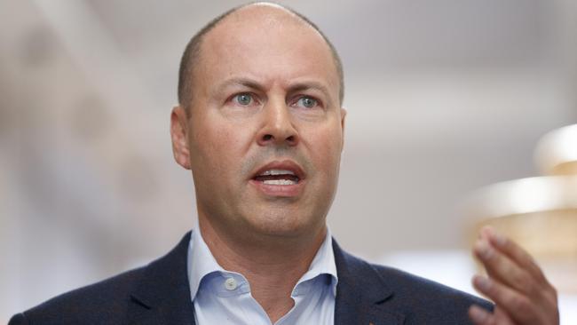 Treasurer Josh Frydenberg has rejected threats from Google and Facebook regarding proposed media code. Picture: NCA NewsWire / David Geraghty