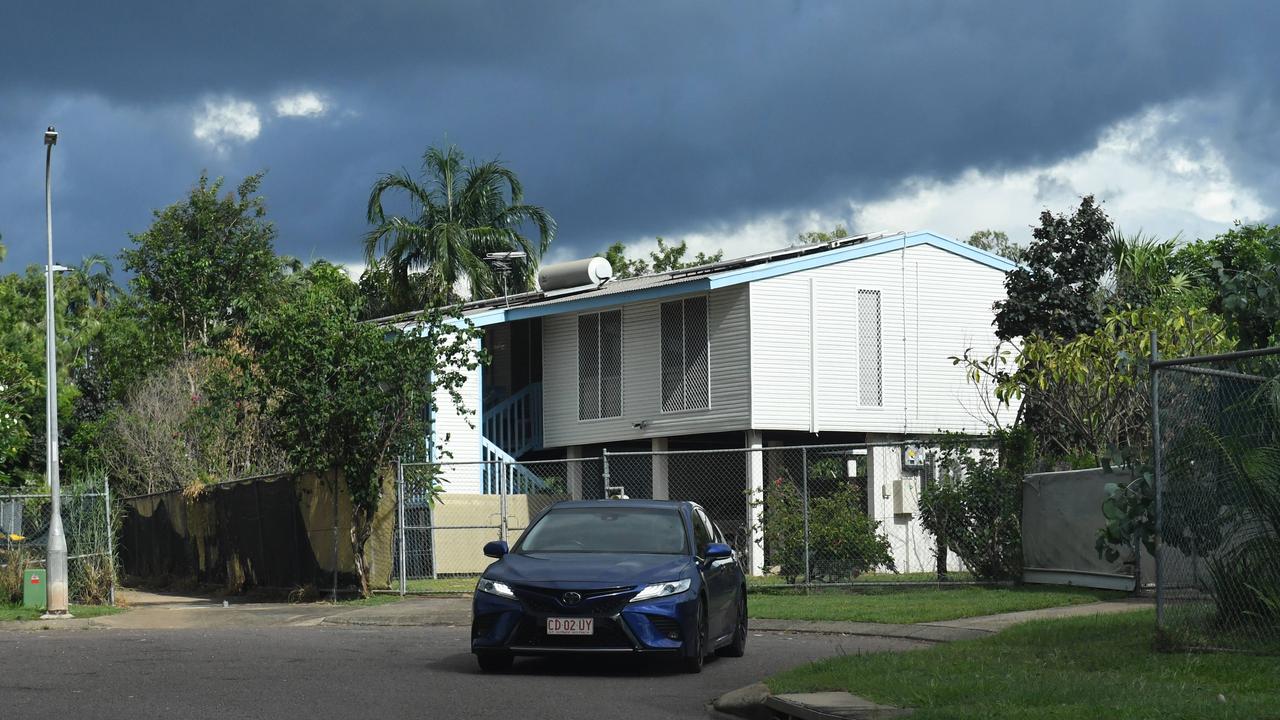 An unmarked police car sat in Phinneaus Crt, around the corner from the park. Picture: (A)manda Parkinson