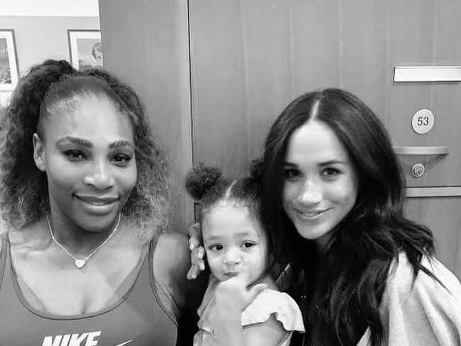 Meghan Markle featured a series of friends, including Serena Williams, on her podcast. Picture: Instagram