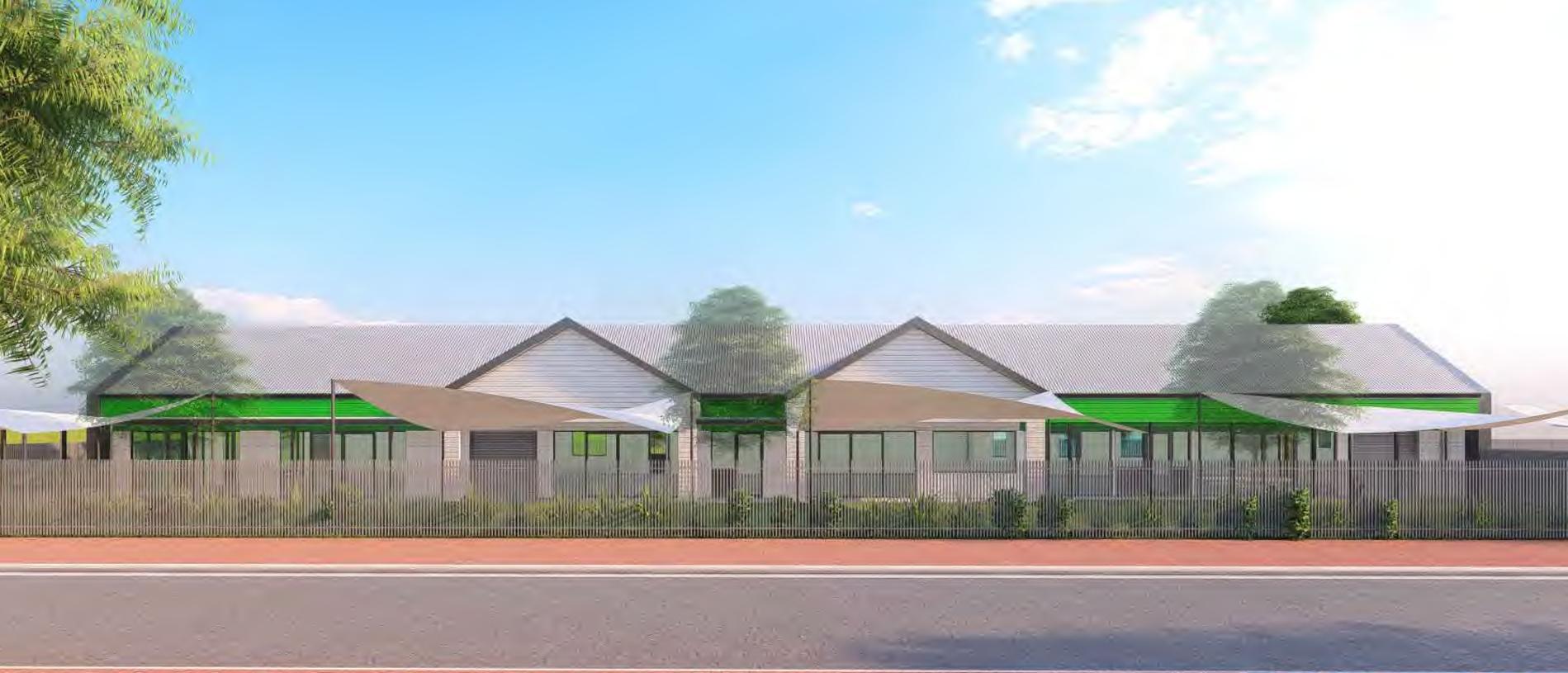 A childcare centre would be built on Frederick Rd, at West Lakes, under a plan for a housing development. Picture: ON Architecture