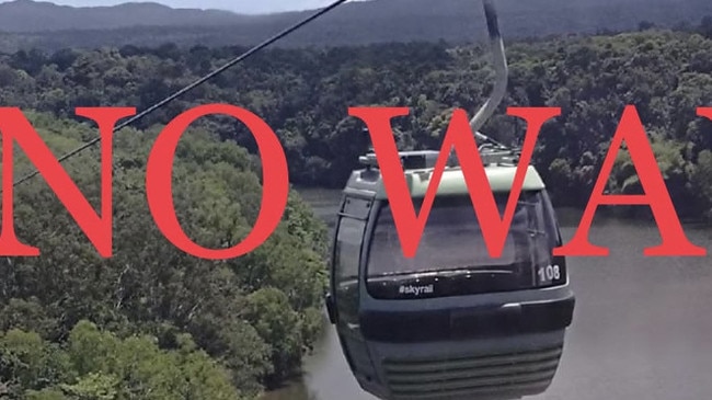 Change.org petition by residents who are opposing new plan for a cableway in the Springbrook National Park in the Gold Coast hinterland.