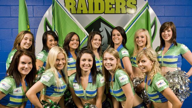 The Canberra Raiders Cheerleaders — The Raiderettes.