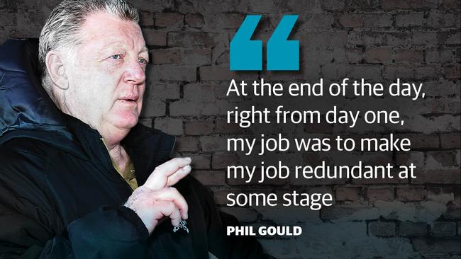 Gould has finally done himself out of a job.