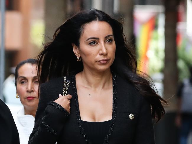 SYDNEY, AUSTRALIA : NewsWire Photos - FEBRUARY 12 2025; Antoinette Lattouf is seen arriving at federal court in Sydney for the hearing versus the ABC. Journalist Antoinette Lattouf claims she was unlawfully dismissed from the national broadcaster after she shared a social media post regarding the Gaza War. Picture: NewsWire/ Gaye Gerard. Picture: NewsWire/ Gaye Gerard