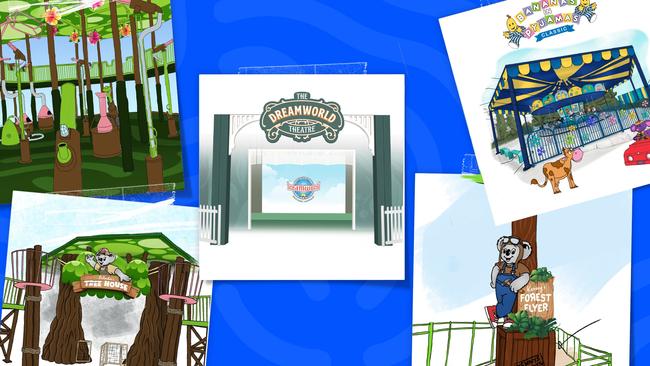 Dreamworld announces $50m upgrade. Re-imagined Kids Attractions Render