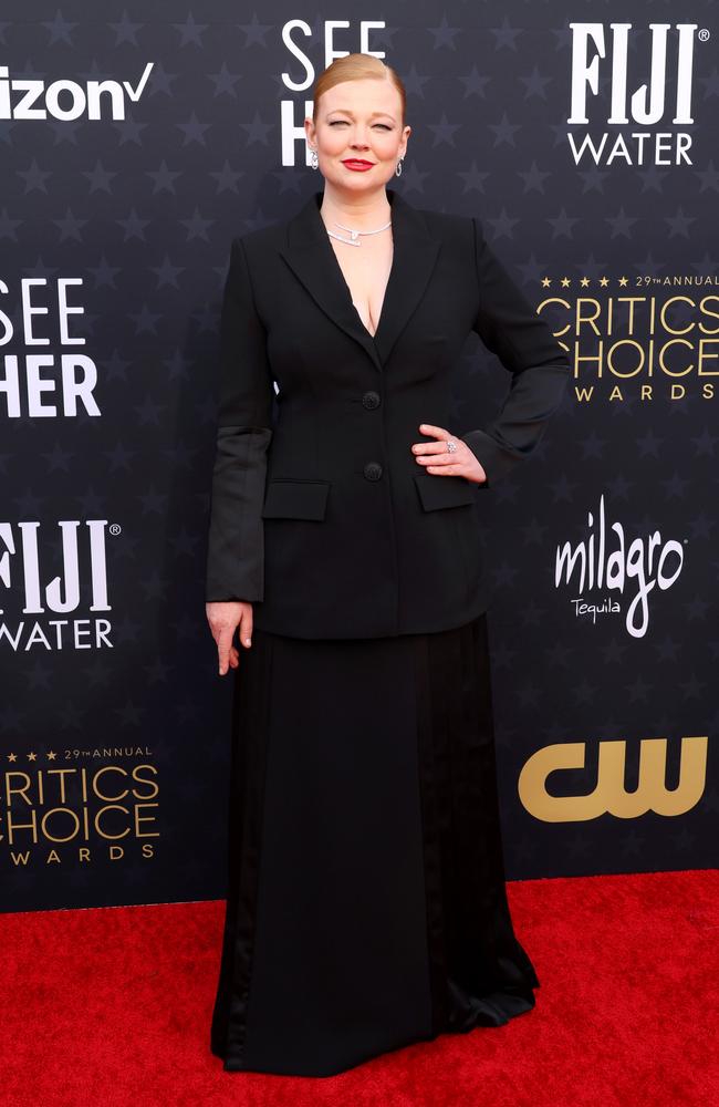 Sarah Snook attends the 29th Annual Critics Choice Awards. Picture: Getty Images