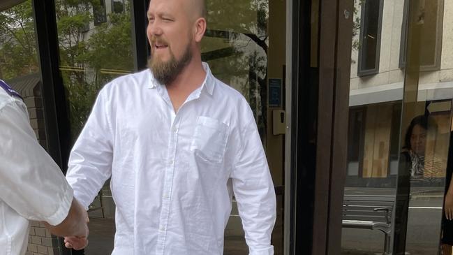 A drunk David Petherick landed in court after clashing with cops at Parramatta train station.