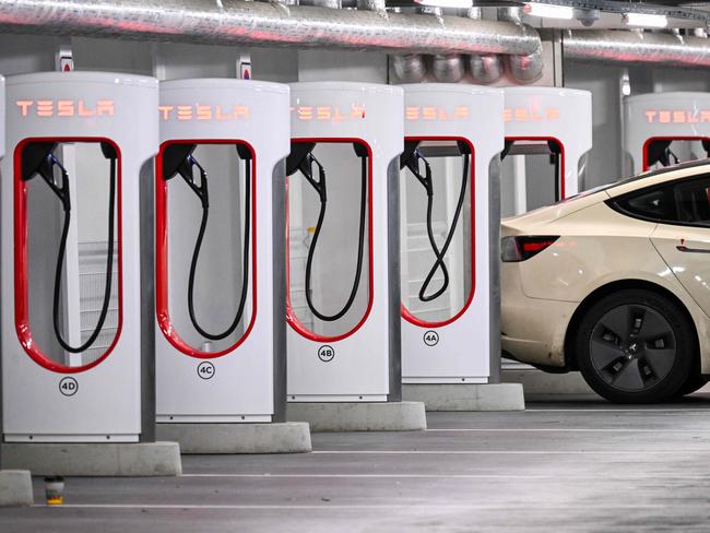 The Tesla boom has seen the demand for charging points surge as more Australians transition from traditional style engines.