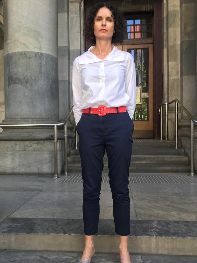 Professionals Australia SA director Sarah Andrews at Parliament House. Picture: Brad Crouch