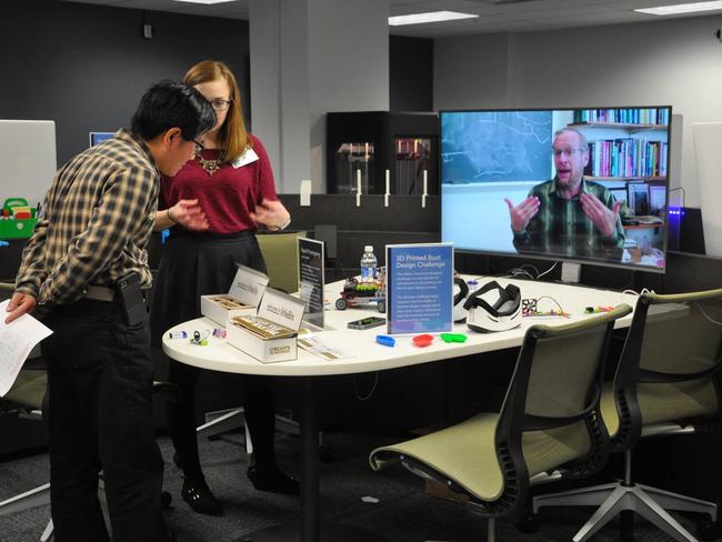 At the Dreamery learning space, the latest technology is always available. Picture: Penn State Teaching and Learning Technology/Facebook