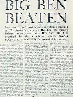 How the expedition made headlines.