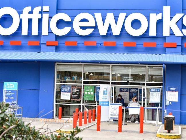 SYDNEY, AUSTRALIA - NewsWire Photos ,Aug 23, 2021: contact-free pick up only shopping in Blacktown , west of Sydney. Picture: NCA NewsWire / Flavio Brancaleone