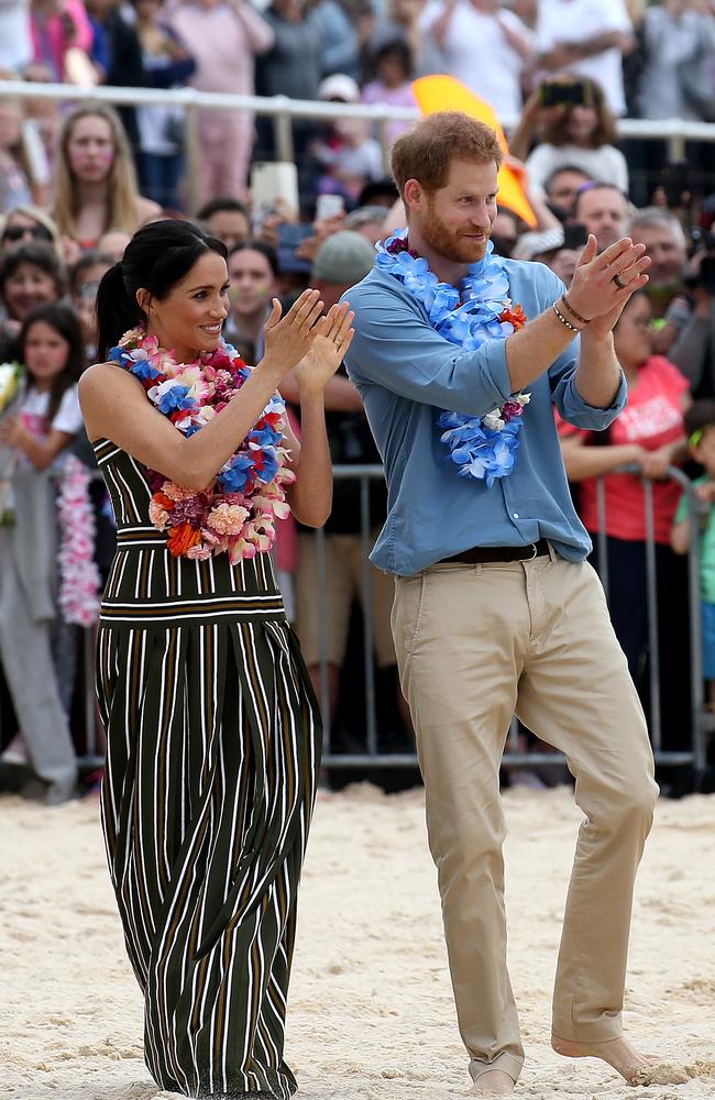 She originally sported the dress in Bondi last October. Picture: Toby Zerna